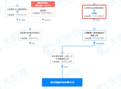 京東關聯電競公司全資控股北京霓旌科技，布局深化或涉足信息咨詢新領域